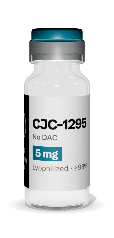 CJC-1295 (no DAC) 5mg research vial, Helix Research Labs label